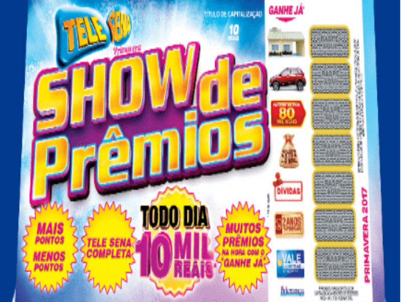 Puzzle de um bilhete de tele sena puzzle