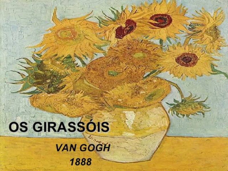 os doze girassóis de van gogh puzzle