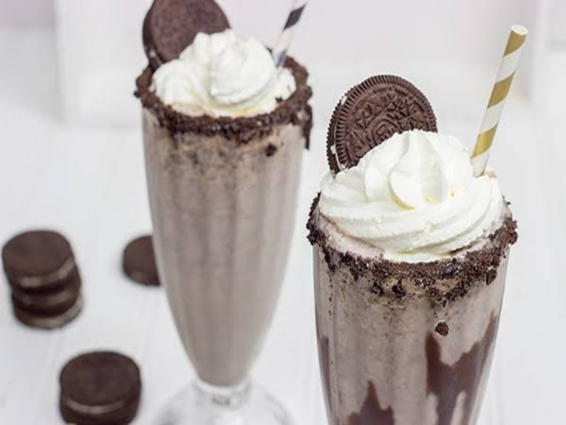 puzzle de um milkshake de oreo puzzle