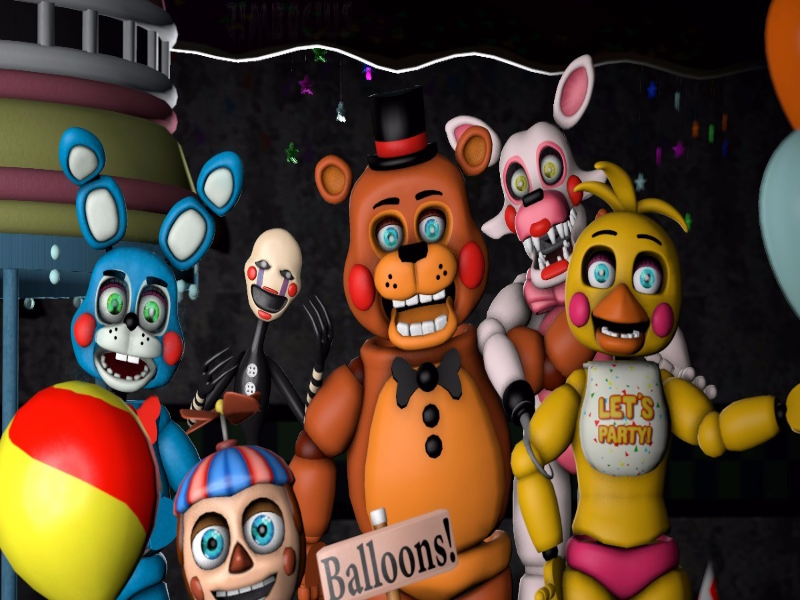 Five nights at Freddies puzzle puzzle