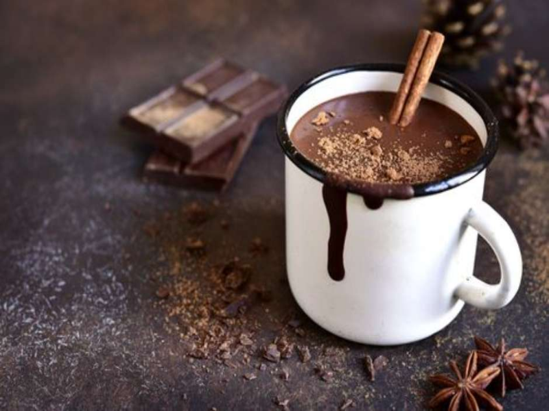 Puzzle de um chocolate quente puzzle