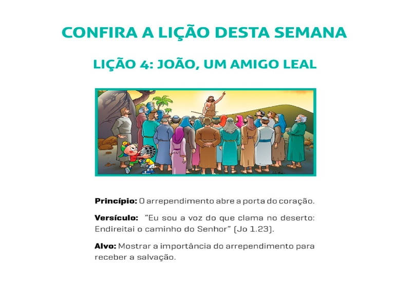 Lição 4- Um amigo Leal puzzle