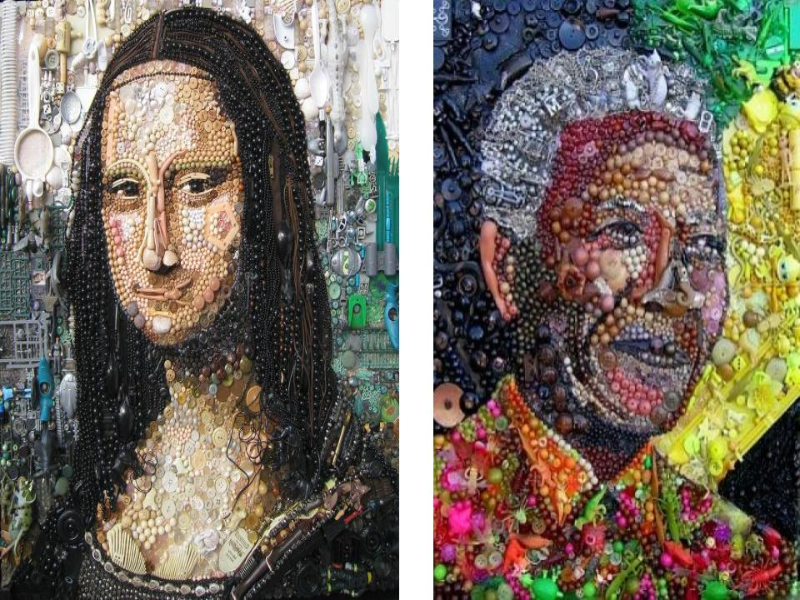 Mona Lisa / Nelson Mandela puzzle