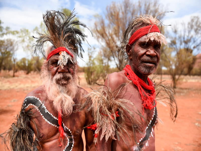 Australian aborigines puzzle