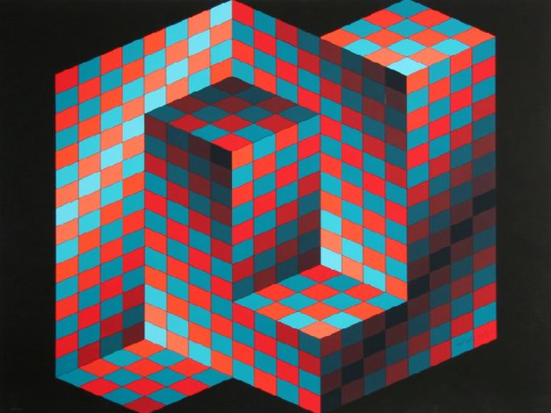 Op Art puzzle