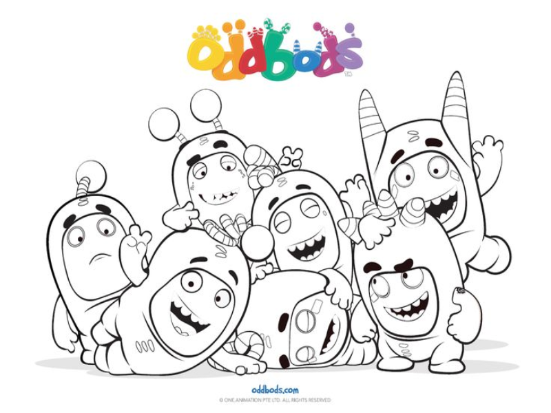 oddbods puzzle