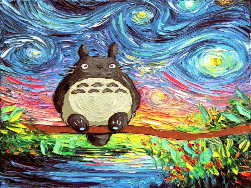 Totoro Picaso puzzle