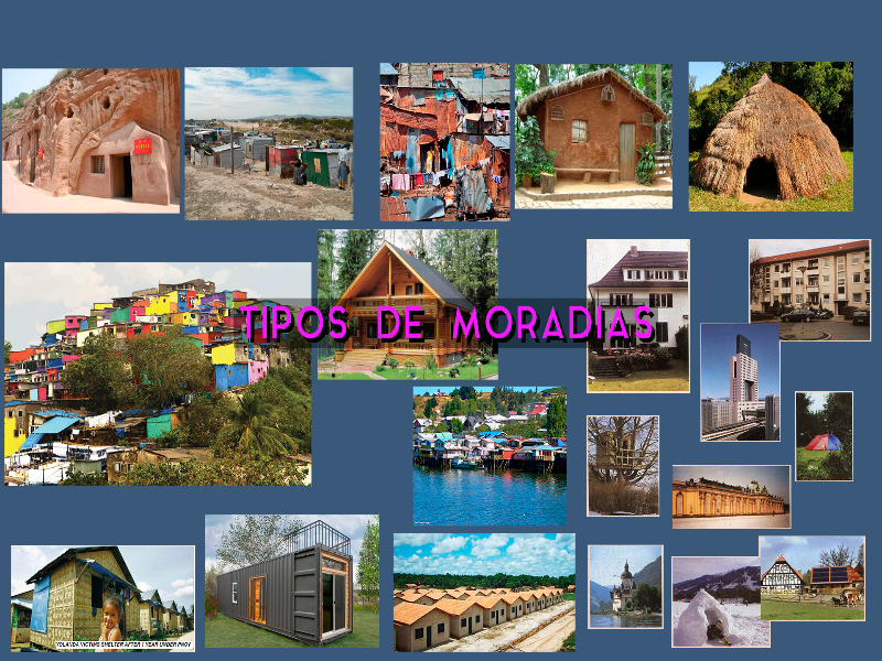 Tipos de moradias puzzle