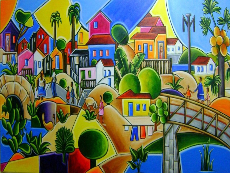 FAVELA - TARSILA DO AMARAL puzzle