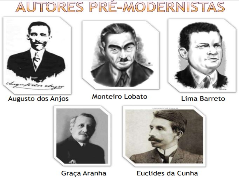 Descubra os autores pré-modernistas puzzle