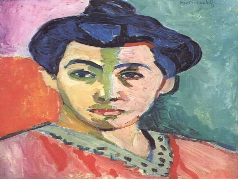 Madame Matisse Portrait puzzle