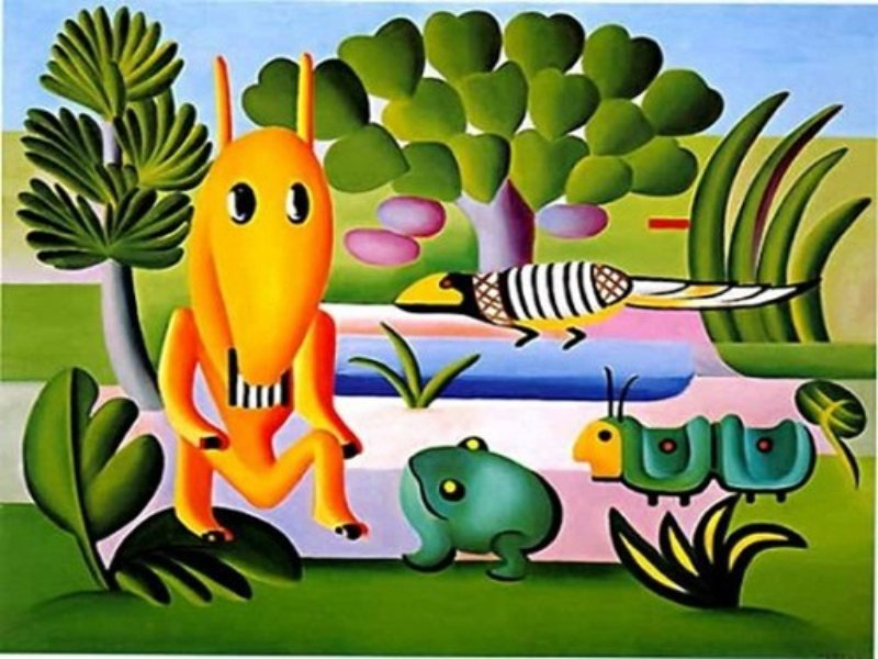 A Cuca - Tarsila do Amaral puzzle