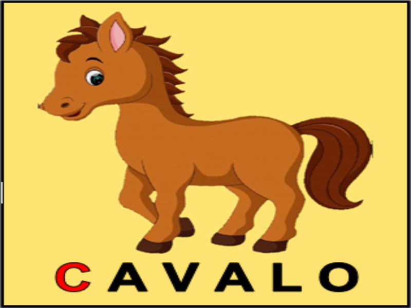 Animais do campo - Cavalo puzzle