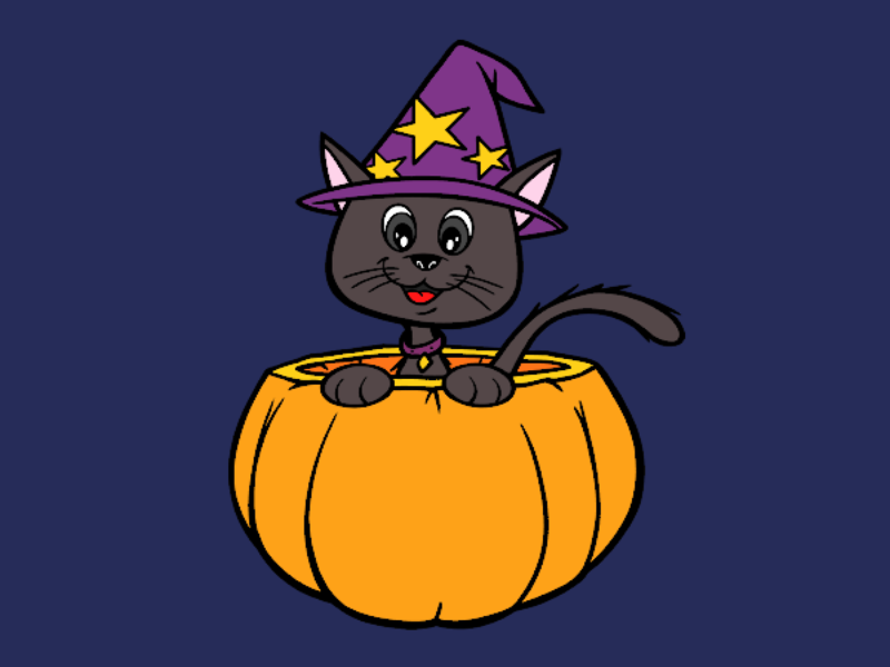 Gatinho Halloween  puzzle