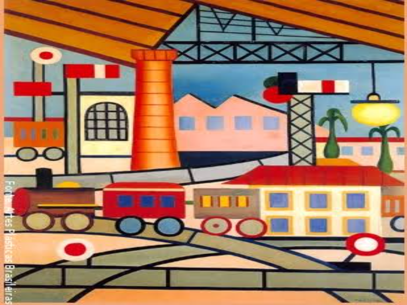 Obra de arte , A gare, de Tarsila do Amaral puzzle