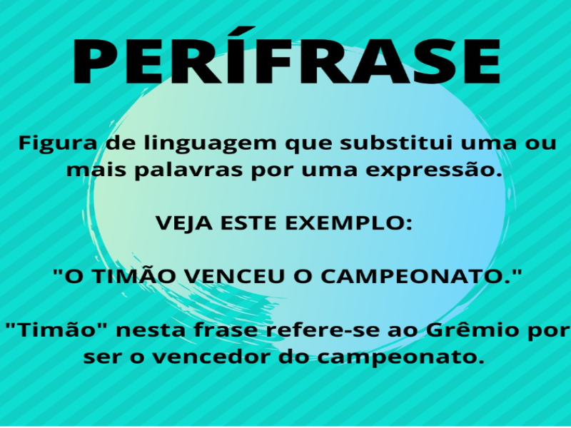 Descubra um exemplo e a explicação da figura de linguagem Perífrase puzzle