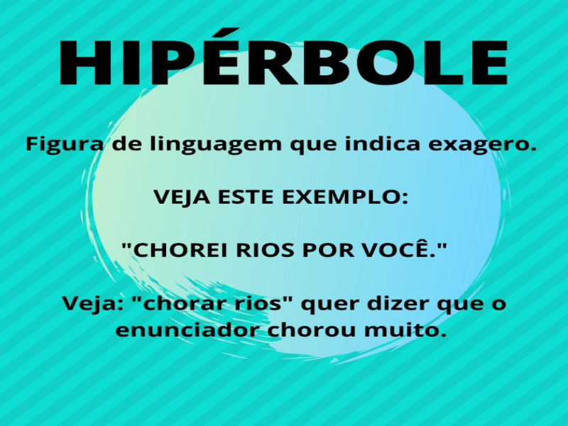 Descubra um exemplo e a explicação da figura de linguagem Hipérbole puzzle