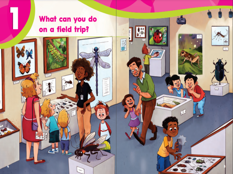 Where can you do on a field trip? puzzle