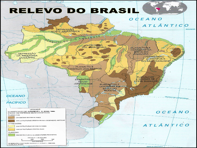 RELEVO DO BRASIL puzzle