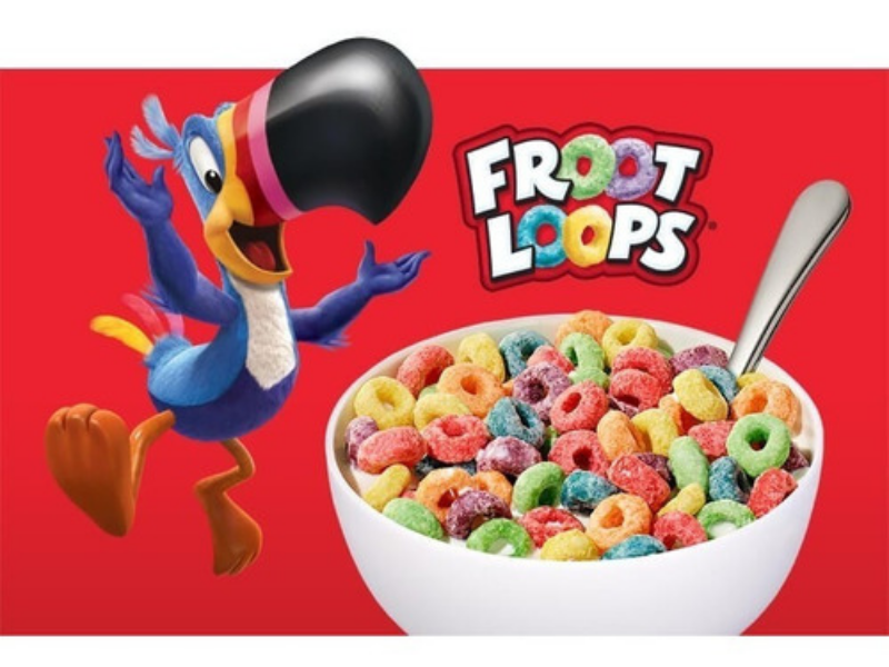 Puzzle do cereal froot loopes puzzle