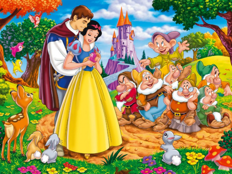 BRANCA DE NEVE E OS SETE ANÕES puzzle