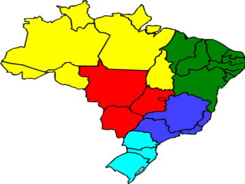 mapa das regiões puzzle