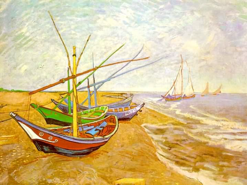 Barco de VanGogh puzzle